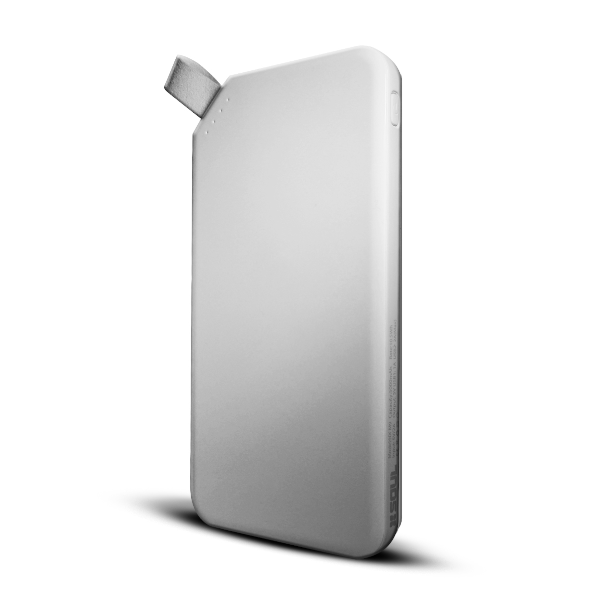 CARGADOR PORTABLE  5000MAH  BLANCO SOUL  POWER BANKS - PBS-M95000BL
